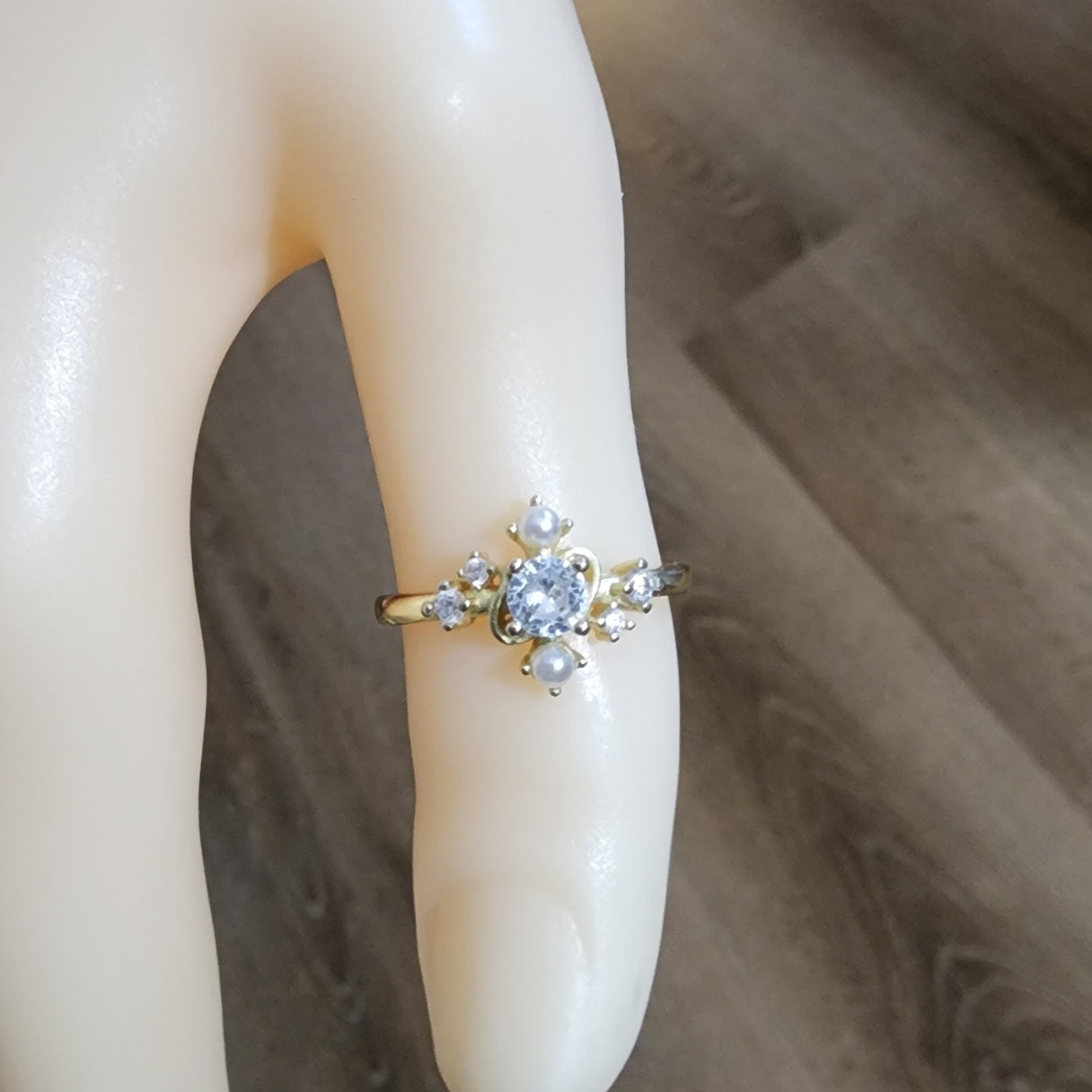 Diamond Sterling Silver Ring