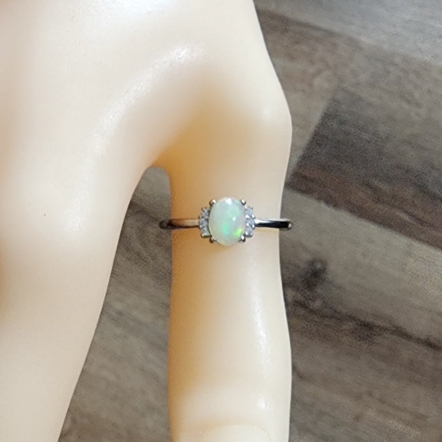 Natural Opal Ring
