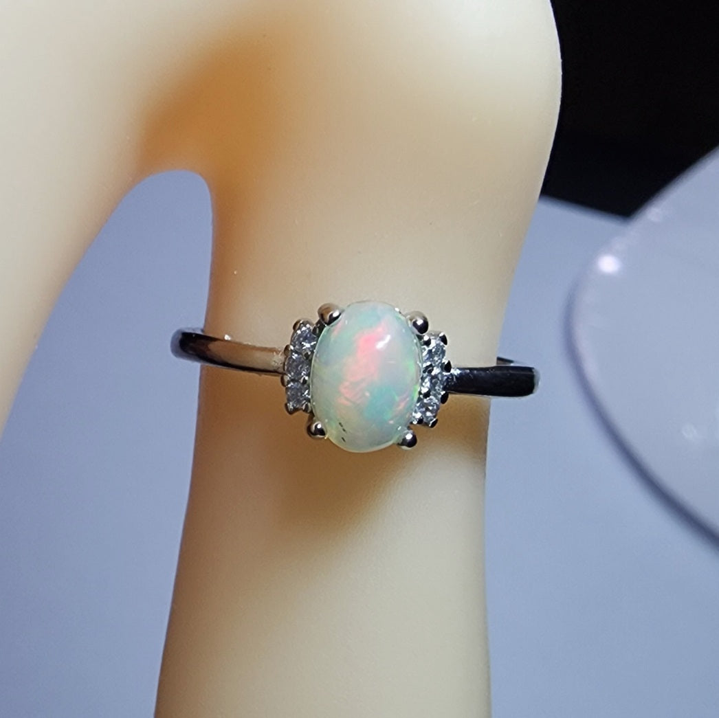 Natural Opal Ring