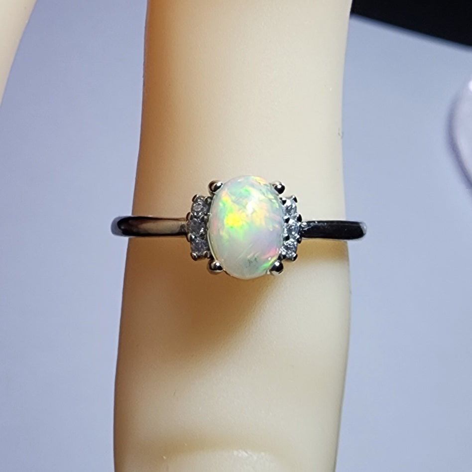 Natural Opal Ring