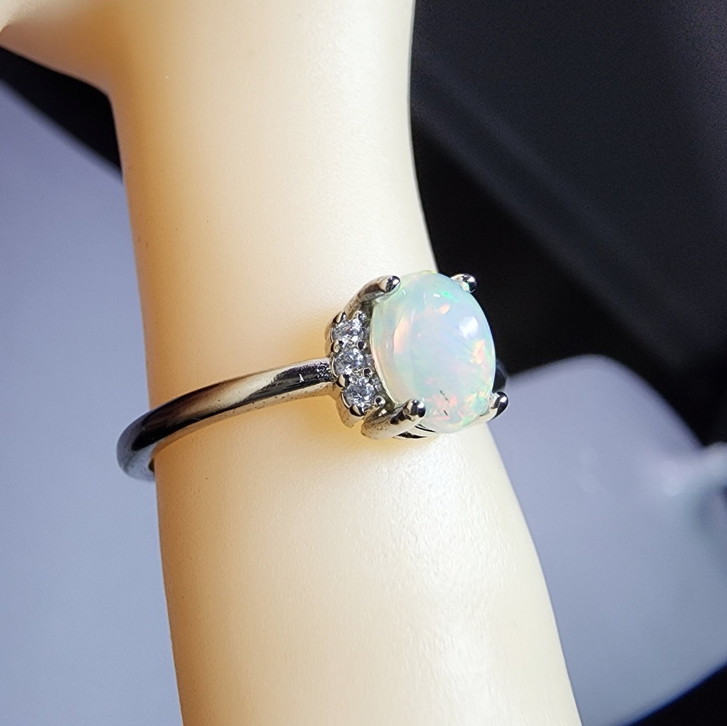 Natural Opal Ring