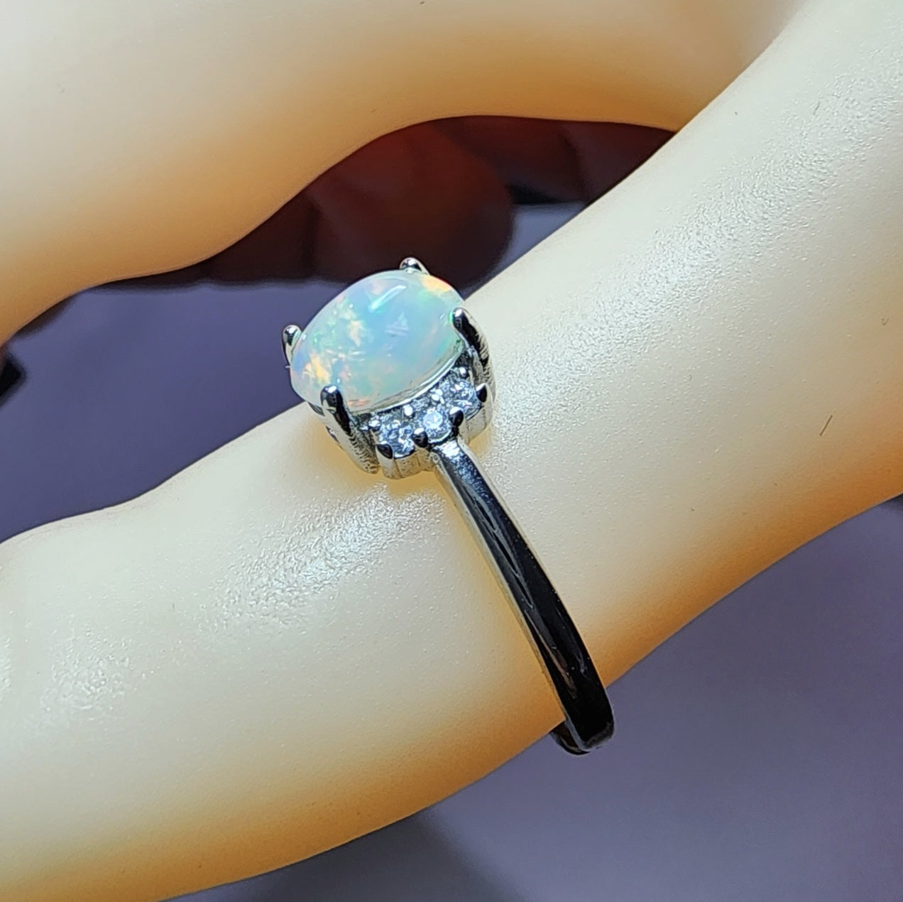 Natural Opal Ring