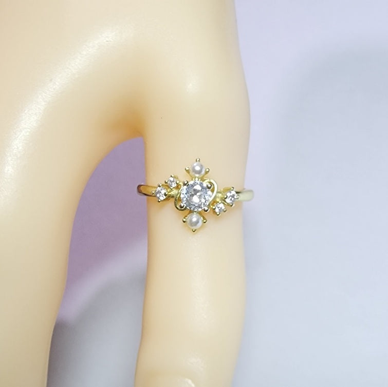 Diamond Sterling Silver Ring