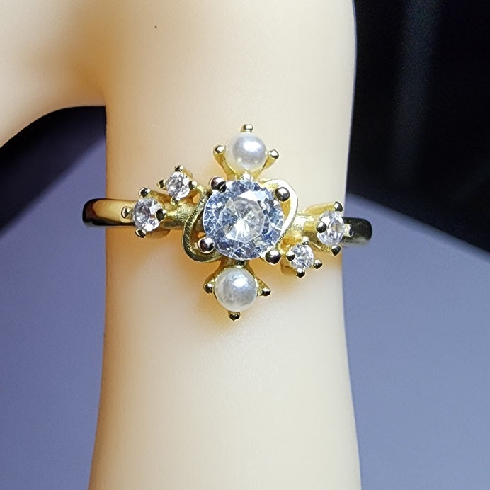 Diamond Sterling Silver Ring