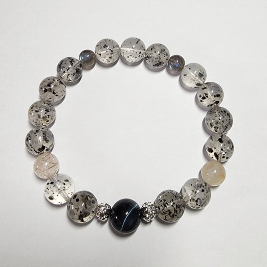 High quality 9mm Biotite Bracelet