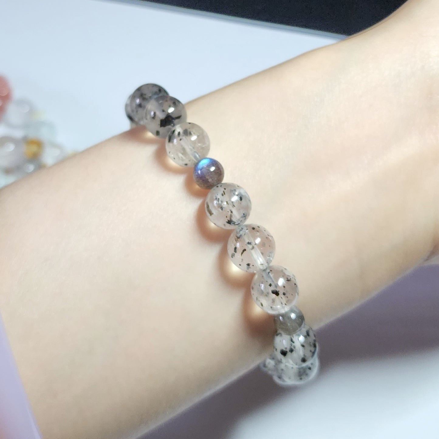 High quality 9mm Biotite Bracelet