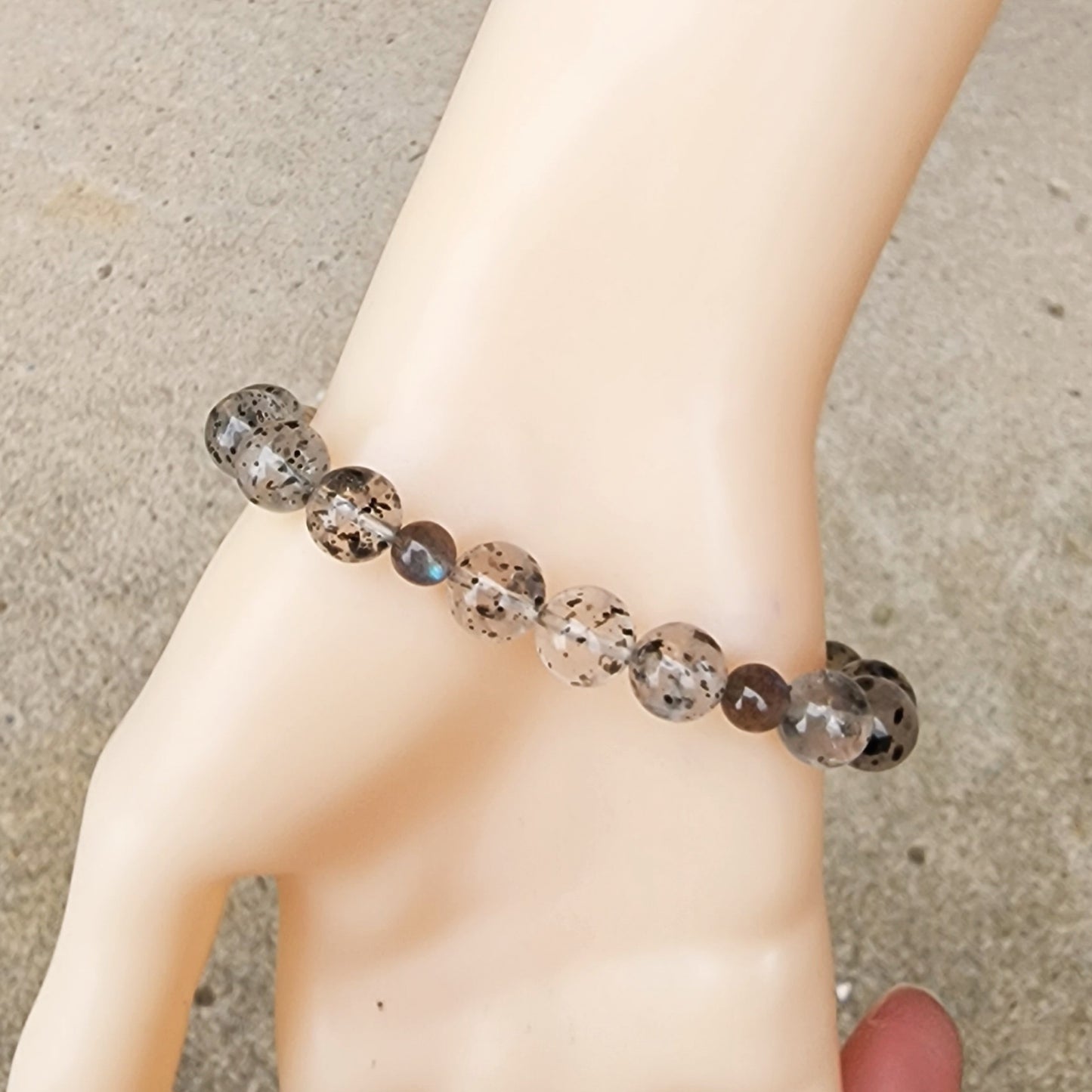 High quality 9mm Biotite Bracelet
